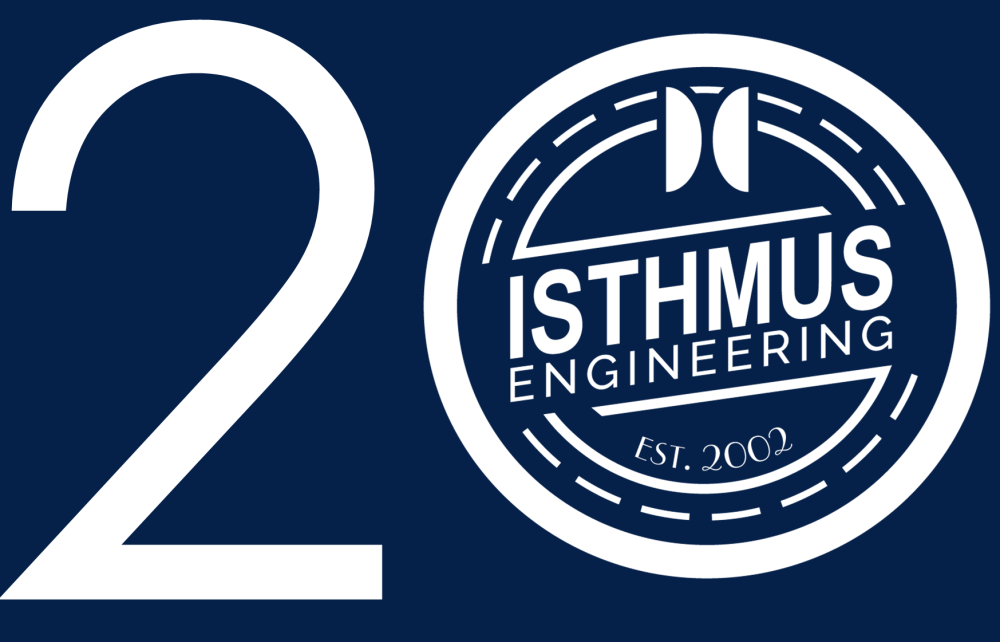 Isthmus 20 Year Logo
